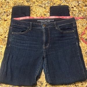 American eagle 12R super super stretch jeggings